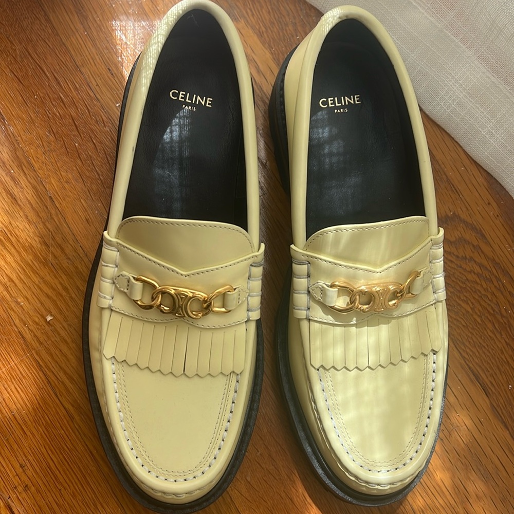 CELINE loafers never worn
